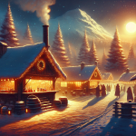 Die verschwundene Kasse vom Glühweinstand – Illustration