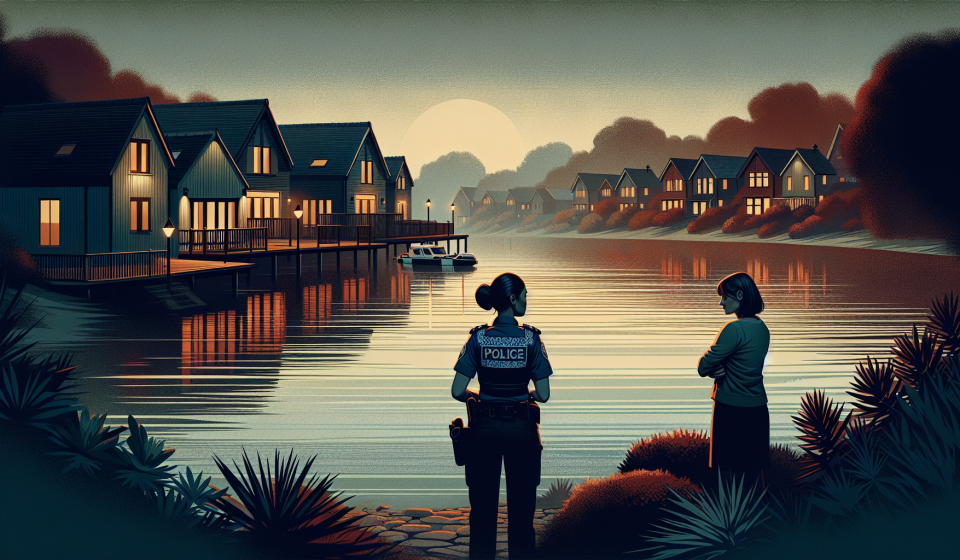 Kalte Spur im Sommer – Illustration