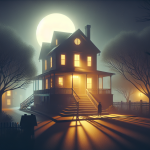 Nacht in Stiege B – Illustration