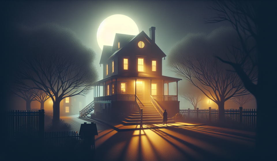 Nacht in Stiege B – Illustration