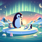 Die verschwundene Kasse vom Glühweinstand Pinguin Pauls langer Wunschbrief – Illustration