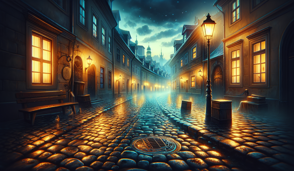 Stadt der leisen Runen – Illustration