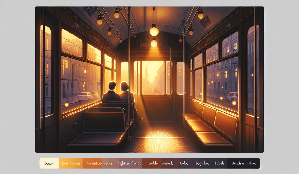 Zwei Plätze am Fenster – Illustration