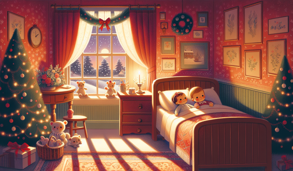 Das rote Licht hinter dem Vorhang – Illustration