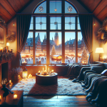 Die Lichterkette im Verhörraum Das Zimmer über dem Weihnachtsmarkt – Illustration