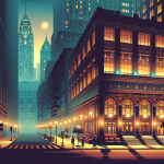 Der Aufzug bleibt an Heiligabend stehen – Illustration