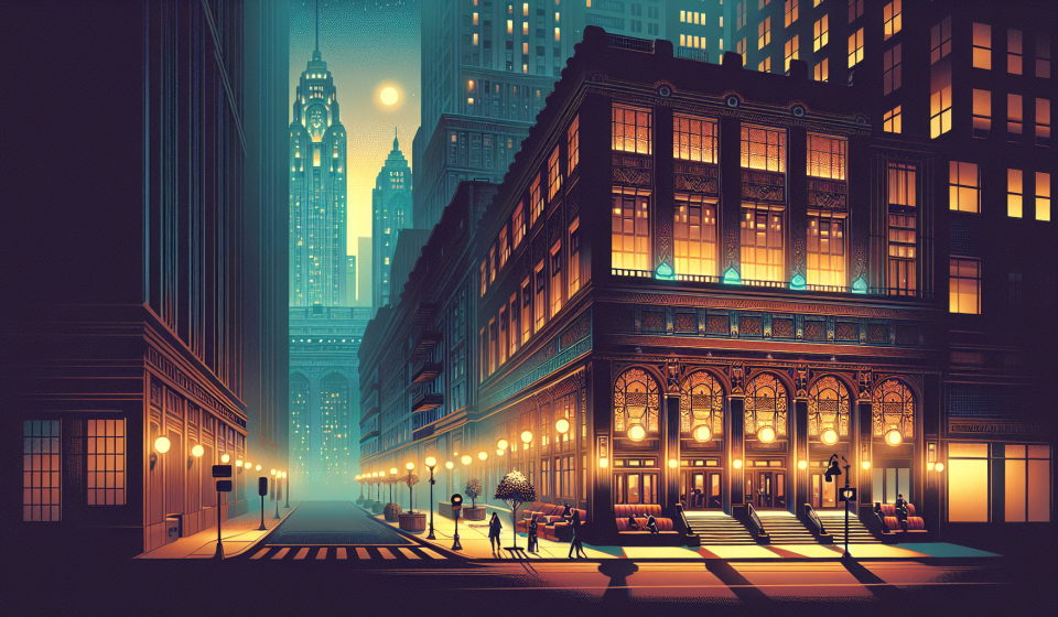 Der Aufzug bleibt an Heiligabend stehen – Illustration