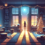 Der Besuch aus dem Schneeverse – Illustration