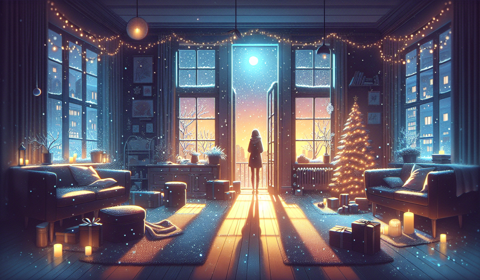 Der Besuch aus dem Schneeverse – Illustration