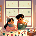 Der geheime Wunschstern im Kindergarten – Illustration