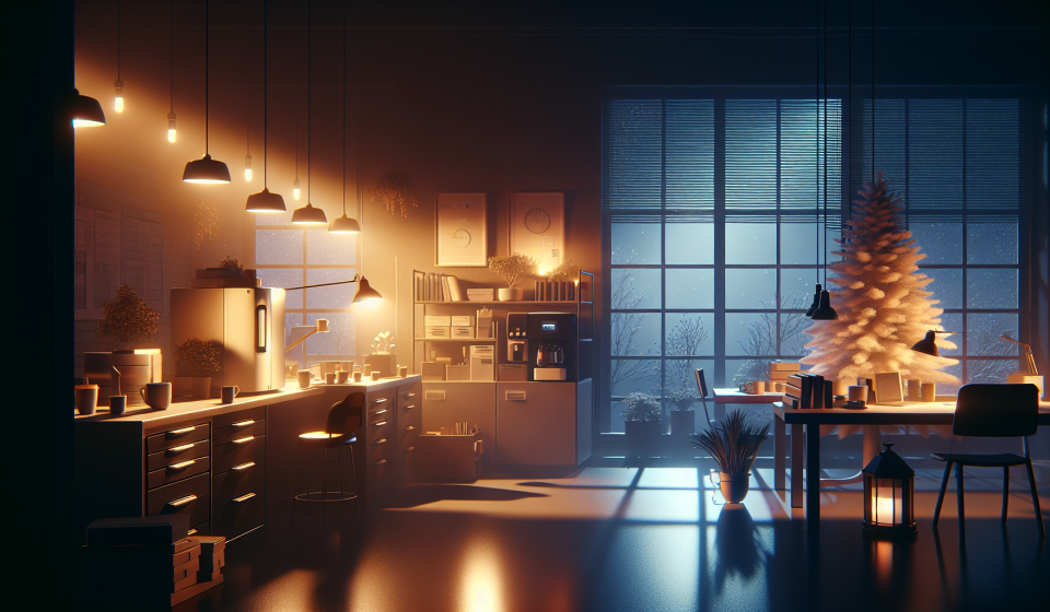 Der Kaffeeautomat und die Wunschliste – Illustration