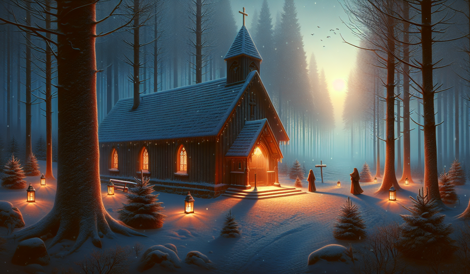 Der Klang der Schneeglocke – Illustration