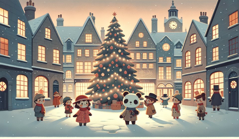 Der verschwundene Stern vom Stadtplatz – Illustration