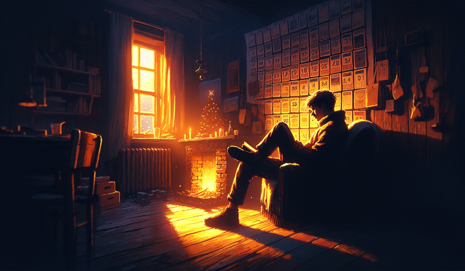 Die Bewerbung im Adventskalender – Illustration