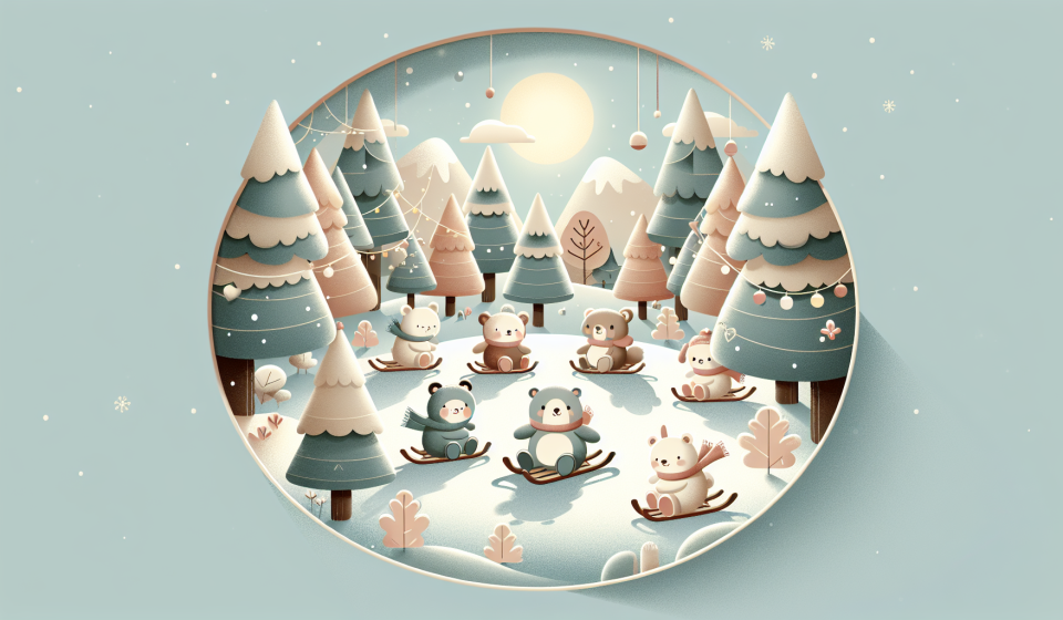 Die Glocke im Eiswald – Illustration