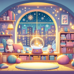 Die Schneekugel der drei Freunde – Illustration