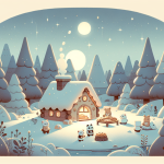 Die Sternenkekse der Schneefee – Illustration