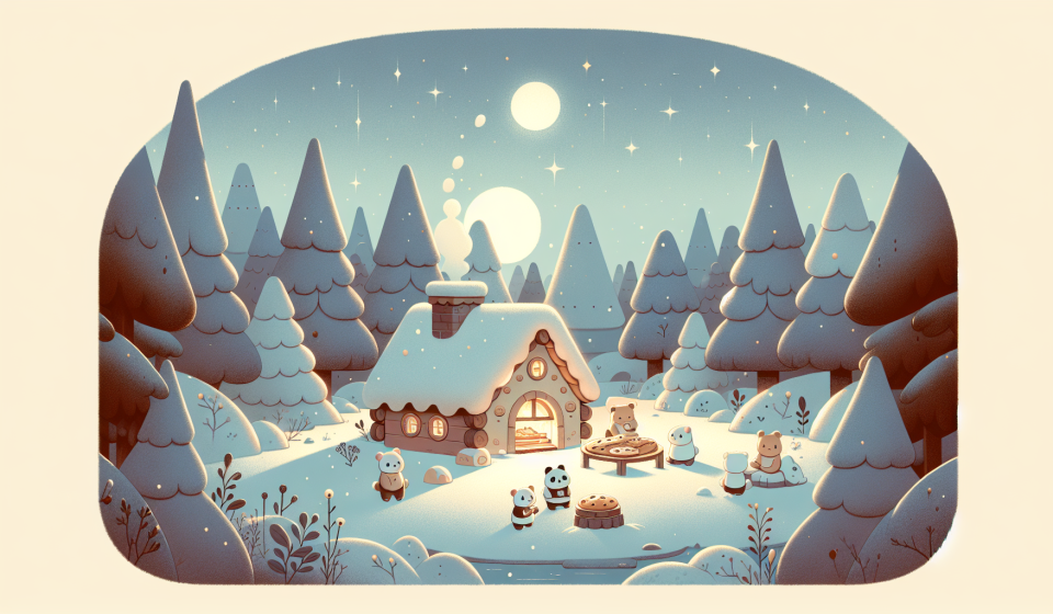 Die Sternenkekse der Schneefee – Illustration