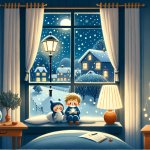 Die Wunschliste im Schneeglas – Illustration