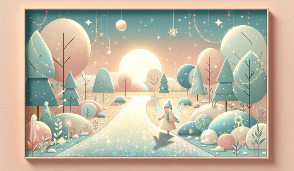 Der Schneekristall – Illustration