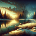 Ein Fall beginnt im frühen Frühling – Illustration