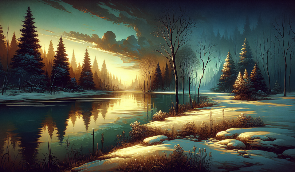 Ein Fall beginnt im frühen Frühling – Illustration