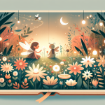 Ein Fall beginnt im Frühling Luna erweckt den Frühling mit Magie – Illustration