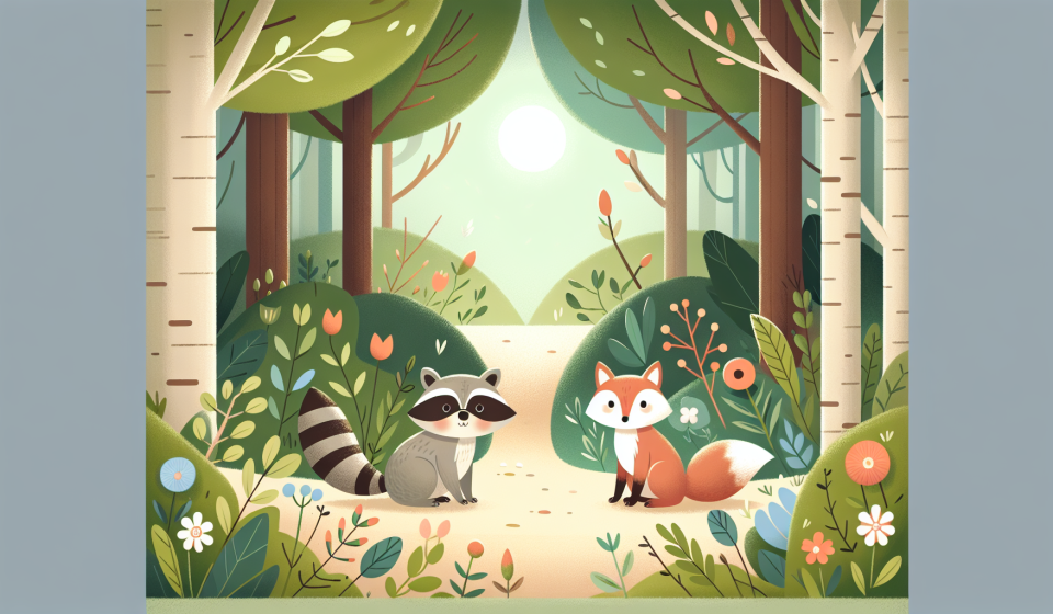 Ein Rätsel nach der Schneeschmelze – Illustration