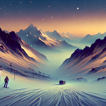 Ein Tod auf der Skipiste – Illustration