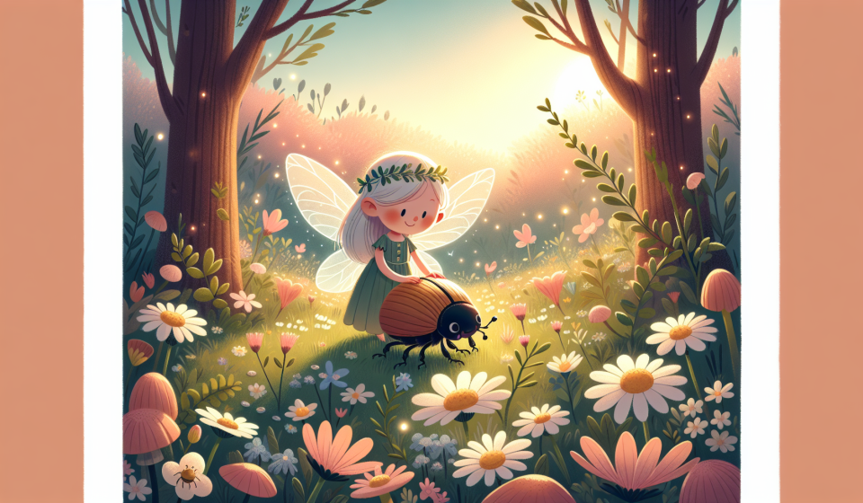 Eine Fee bringt neues Leben – Illustration