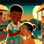 Jonas und das neue Kind Das Nest, das keiner allein fertigmacht – Illustration