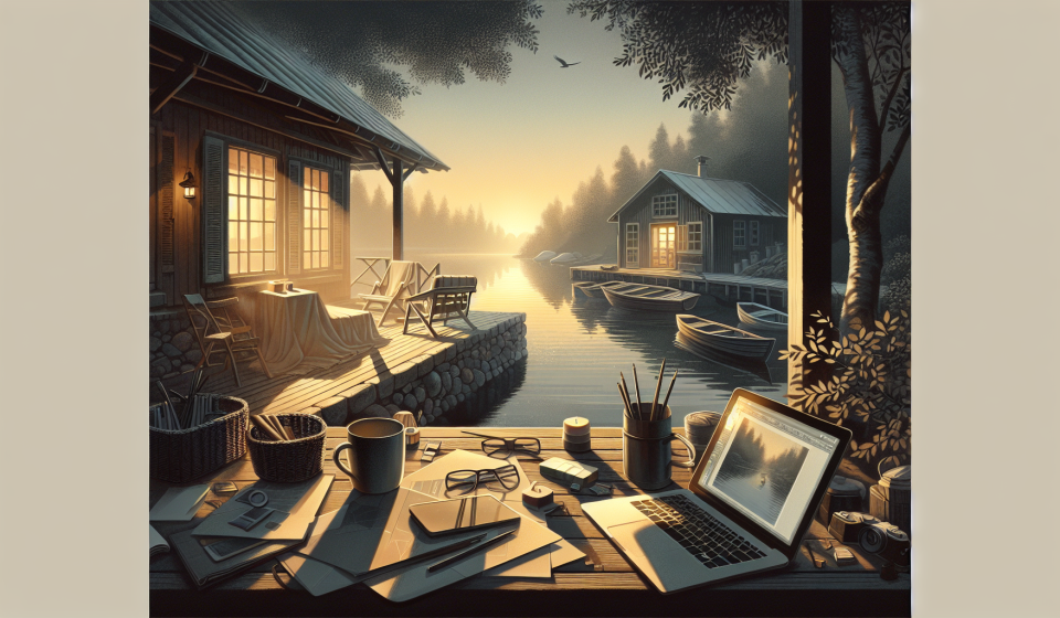 Der erste Urlaub seit drei Jahren – Illustration