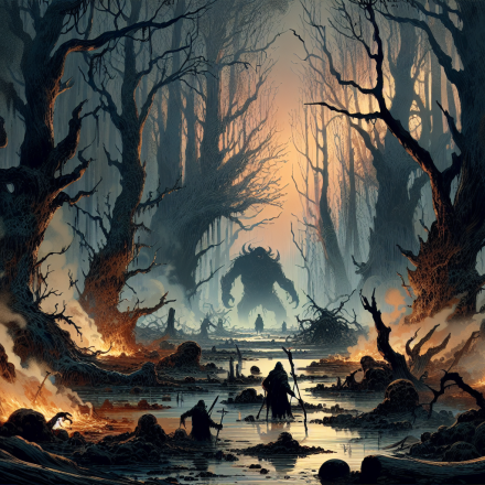 Die Grünen Hüter des Moores – Illustration