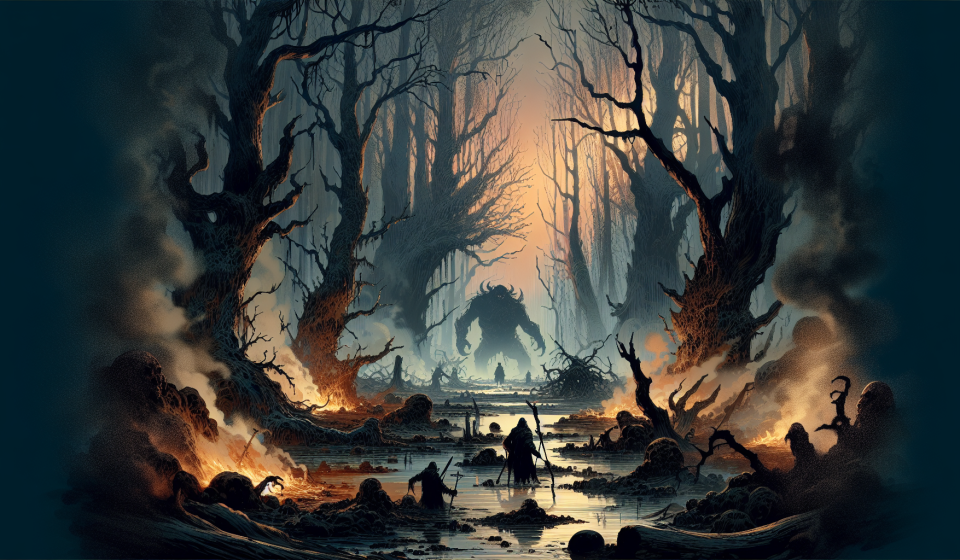 Die Grünen Hüter des Moores – Illustration