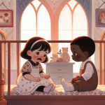 Die Hasen-Mama und die Flut – Illustration