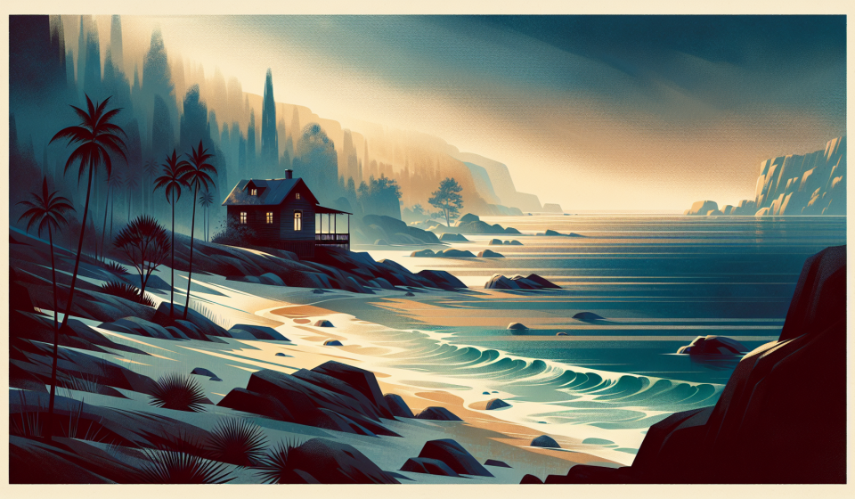 Eine Woche ohne WLAN am Meer – Illustration