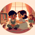 Mia und Leon und die Strandburg Fee Lumi und das Salzwasser-Meer – Illustration