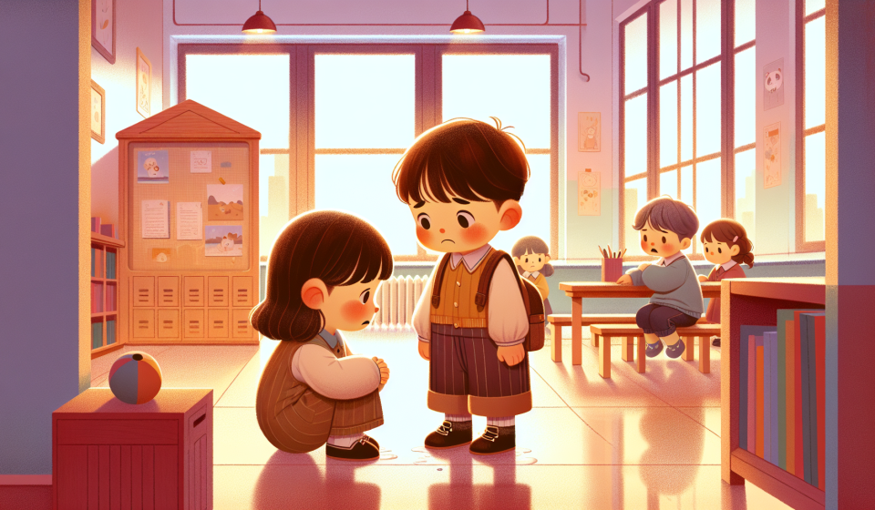 Finn und die Karte zum Frühlingsversteck – Illustration