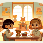Finn und Leni und die Inselhütte – Illustration
