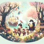 Käpt’n Finn und die Karte der tausend Blüten Käpt'n Finn und die Karte der tausend Blüten – Illustration