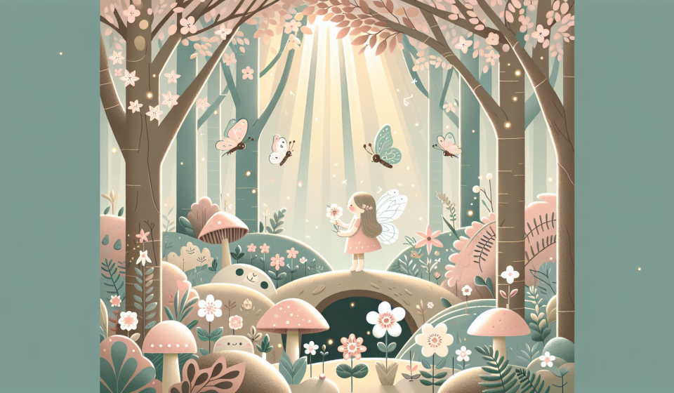 Silvi und der erste Sonnenstrahl – Illustration