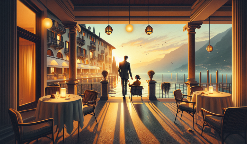Wiedersehen am Gardasee – Illustration