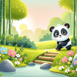 Xiu und die blühende Welt – Illustration