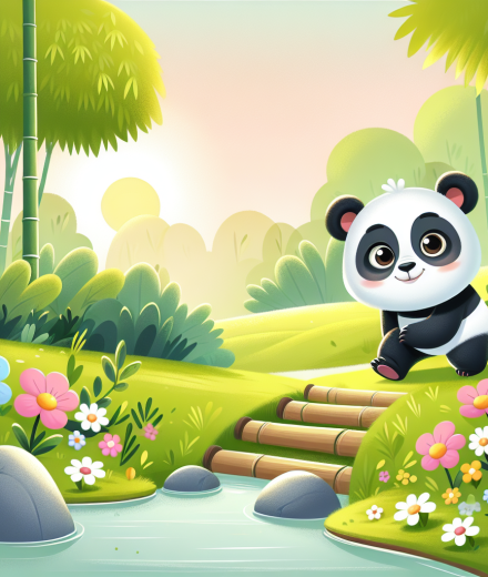 Xiu und die blühende Welt – Illustration