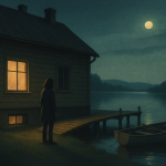 Elisa und das Licht in der 42. Etage Das Ferienhaus am See – Illustration