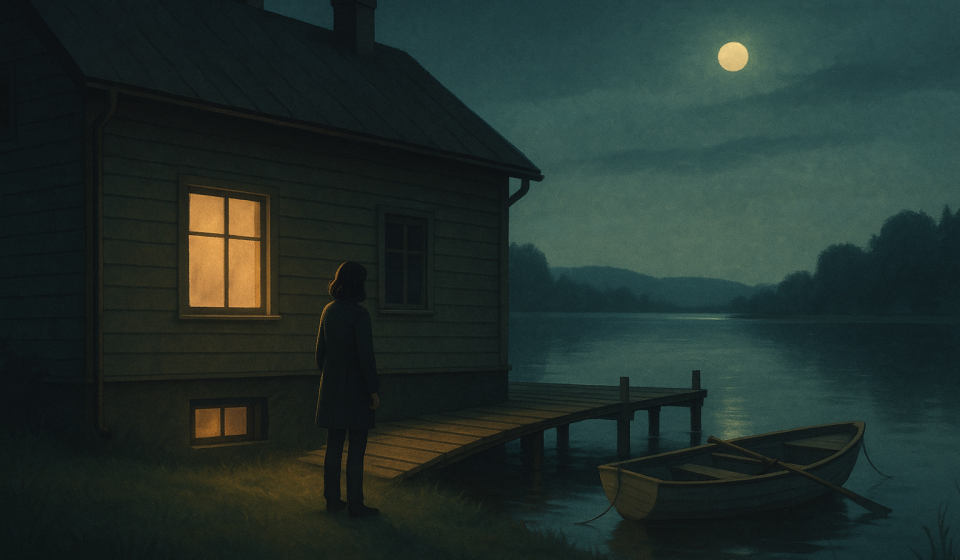 Das Ferienhaus am See – Illustration