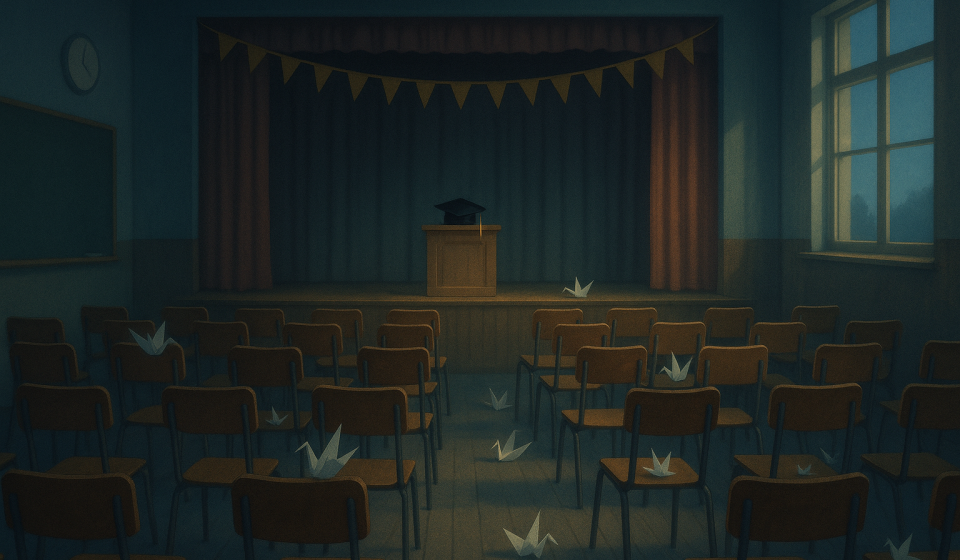 Die Abschlussfeier – Illustration