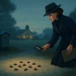 Der Läufer im Park Die Bienenzüchterin – Illustration