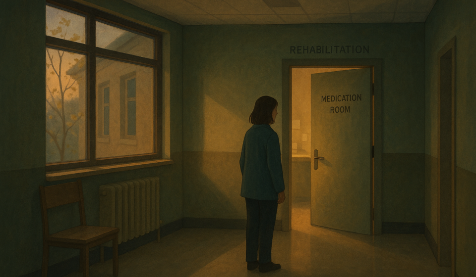 Frühjahrsmüdigkeit – Illustration