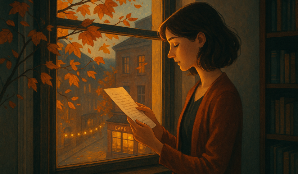 Lena und der Brief aus dem Nichts – Illustration